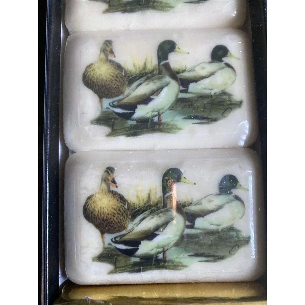 NEW vintage Alda's Forever Soap. 3 bars.‎ Retired Mallard Ducks